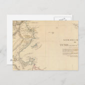 Tunis, Tripolis Postkarte (Vorne/Hinten)