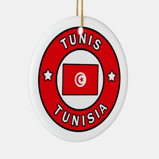 Tunis Tunis Keramik Ornament (Rechts)
