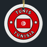Tunis Tunis Keramik Ornament<br><div class="desc">Tunis Tunis</div>