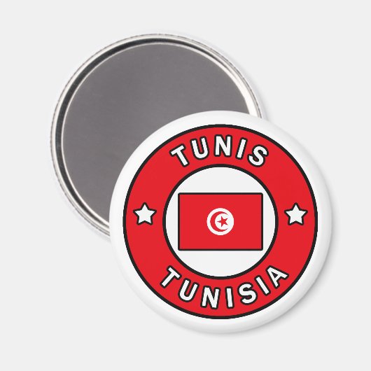 Tunis Tunis Magnet (Vorderseite/Rückseite)