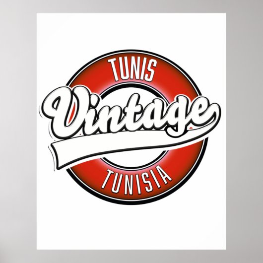 Tunis Tunis Vintages Logo Poster (Vorne)
