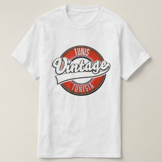 Tunis Tunis Vintages Logo T-Shirt (Design vorne)