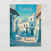 Tunis Vintag Postkarte (Vorderseite)