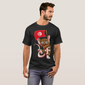 Tunisia Fan Mouse T-Shirt (Vorne ganz)