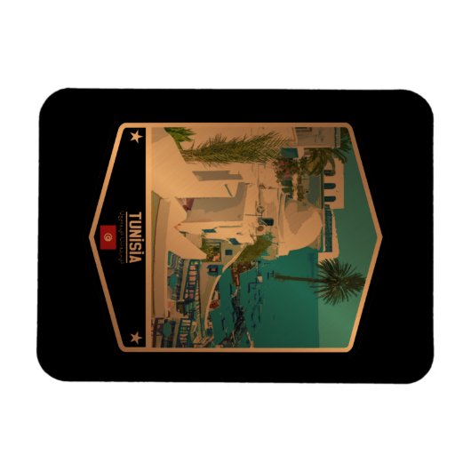 Tunisia Magnet (Horizontal)