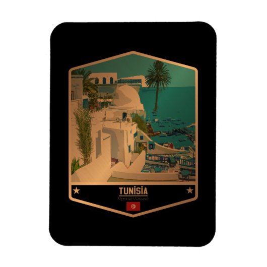 Tunisia Magnet (Vertikal)
