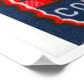 Tunisia - Matchbox Print - Sweden Wall Art Poster (Ecke)