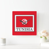 Tunisia Quadratische Wanduhr (Zuhause)