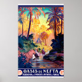 Tunisia Vintage Poster Restored (Vorne)