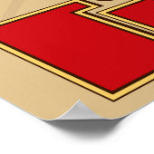 Tunisie Grand Prix Vintage Travel Poster (Ecke)