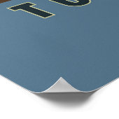Tunitas Creek Road Radfahrposter Poster (Ecke)