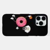 Tunking Donut Loch Essen Champ iPhone Hülle (Rückseite (Horizontal))