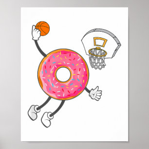 Tunking Donut Loch Essen Champ Poster