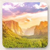 Tunnel-Ansicht von Yosemite Nationalpark Getränkeuntersetzer (Vorderseite)