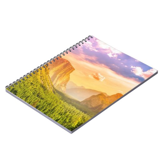 Tunnel-Ansicht von Yosemite Nationalpark Notizblock (Linke Seite)