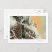 Tunnel auf dem Western Pazifik und Yukon RR Postkarte (Vorne/Hinten)