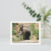 TUNNEL AUF Gold Camp RD Postcard Postkarte (Stehend Vorderseite)