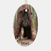 Tunnel-Baum Yosemite Keramikornament (Rechts)