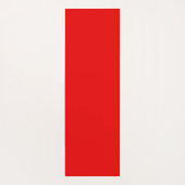 Tunnel Beach Hawaiian Hibiskus Surfboard Red Yogamatte (Rückseite)