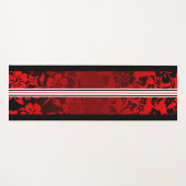Tunnel Beach Hawaiian Hibiskus Surfboard Red Yogamatte (Vorderseite (Horizontal))