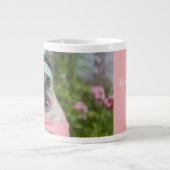 Tunnel-bohrwagen oder Espressogröße Sein-SIE-tiful Jumbo-Tasse (Vorderseite)