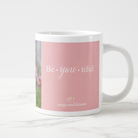 Tunnel-bohrwagen oder Espressogröße Sein-SIE-tiful Jumbo-Tasse (Rechts)