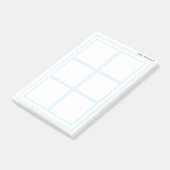 Tunnel-bohrwagen sortierter post-it klebezettel (angewinkelt)