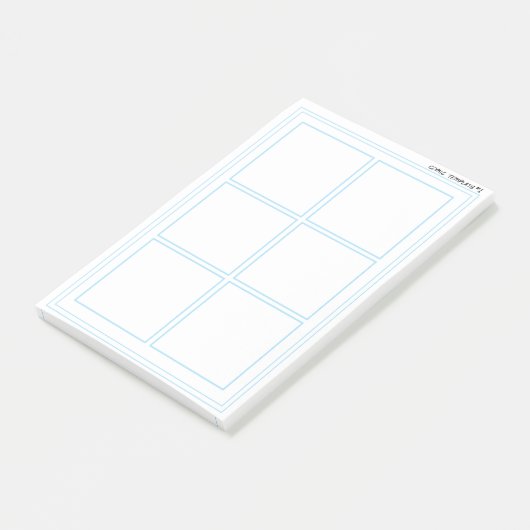 Tunnel-bohrwagen sortierter post-it klebezettel (angewinkelt)