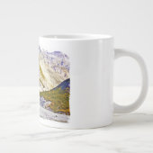 Tunnel-bohrwagenTasse der Gletscher-Bucht-3 Jumbo-Tasse (Rechts)