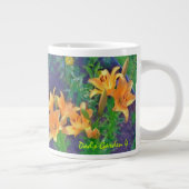 Tunnel-bohrwagenTasse des Vaters des Garten-4 Jumbo-Tasse (Rechts)