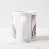 Tunnel-bohrwagenTasse Quantum Pegasus Jumbo-Tasse (Rückseite)