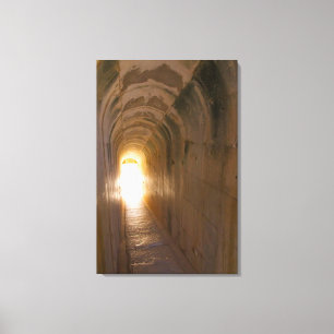 Tunnel der Didyma-Ruinen Leinwanddruck