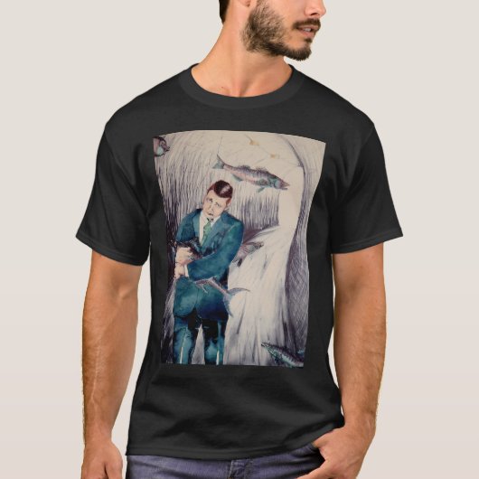 Tunnel der Fische T-Shirt (Vorderseite)