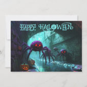 Tunnel der Terrors Card Einladung (Vorderseite)