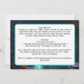 Tunnel der Terrors Card Einladung (Rückseite)