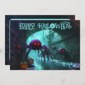 Tunnel der Terrors Card Einladung (Vorne/Hinten)