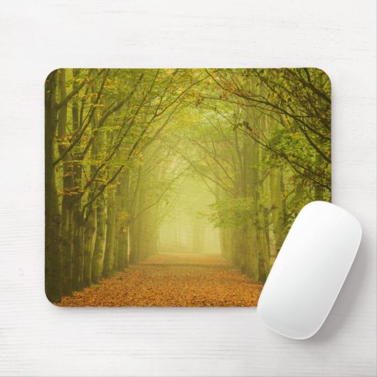 Tunnel des Lichtes im Waldmousepad Mousepad (Mit Mouse)