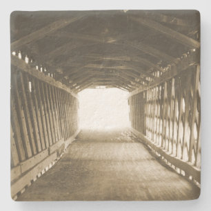 Tunnel des Lichts Steinuntersetzer
