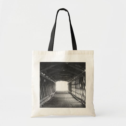 Tunnel des Lichts Tragetasche (Vorne)
