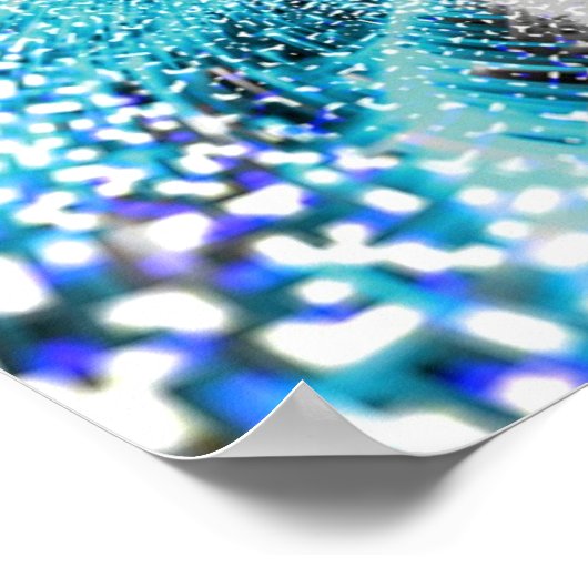 Tunnel-Disco 2 Poster (Ecke)