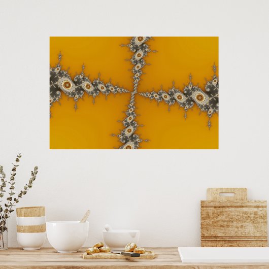 Tunnel - Fraktal Poster (Küche)