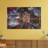 Tunnel Home Leinwanddruck (Insitu (Wohnzimmer))