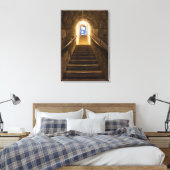 Tunnel in eine alte Salzmine Leinwanddruck (Insitu (Schlafzimmer))