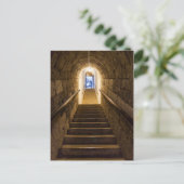 Tunnel in eine alte Salzmine Postkarte (Stehend Vorderseite)