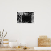 Tunnel in Juneau, Alaska Treadwell Mine Poster (Küche)