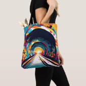 Tunnel mit Graffiti Art Tasche (Von Nahem)