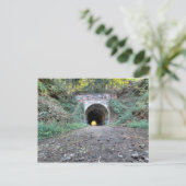 Tunnel Moonville, Landkreis Vinton, Ohio Postkarte (Stehend Vorderseite)