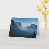 Tunnel View of Yosemite Karte (Gelbe Blume)