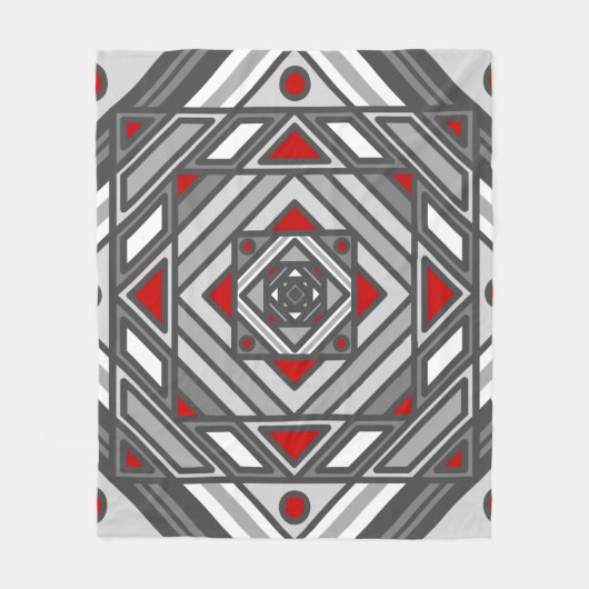 Tunnel Vision Fleece Blanket (Vorderseite)