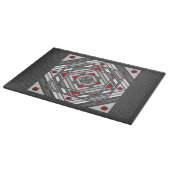 Tunnel Vision Glass Cutting Board Schneidebrett (Ecke)